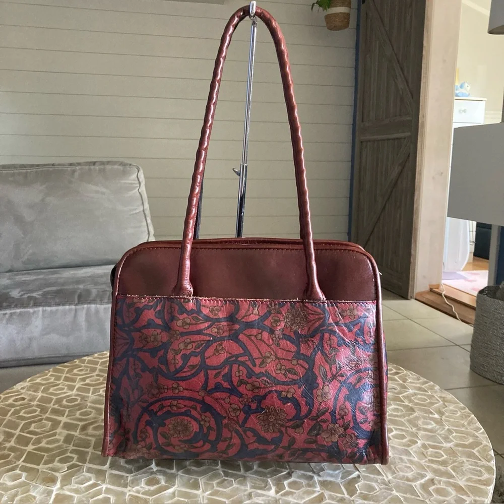 Patricia Nash Paris Vintage Tapestry Satchel